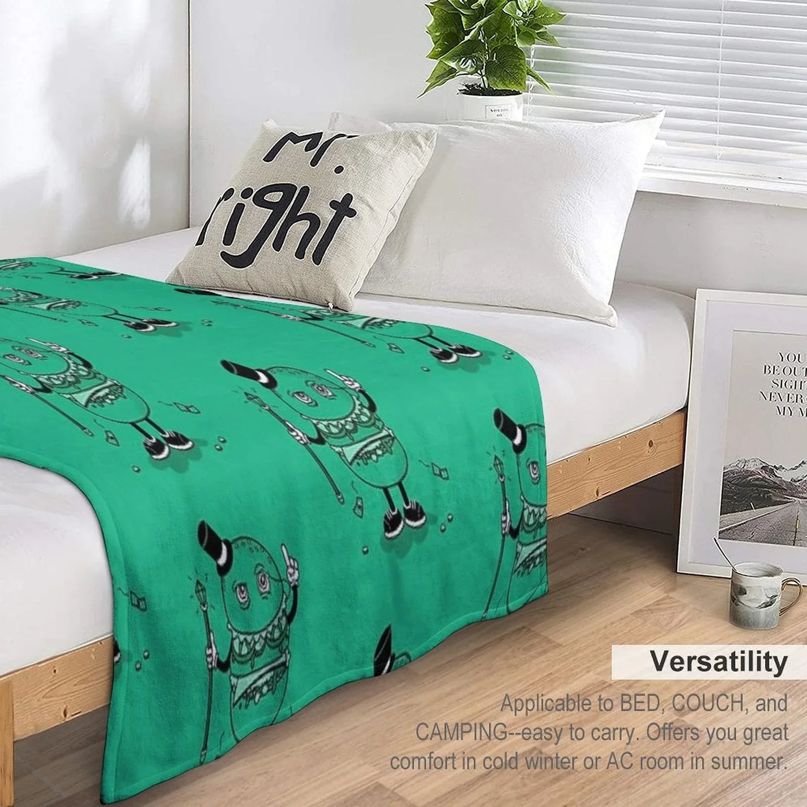 Mc Wealthy Throw Blanket