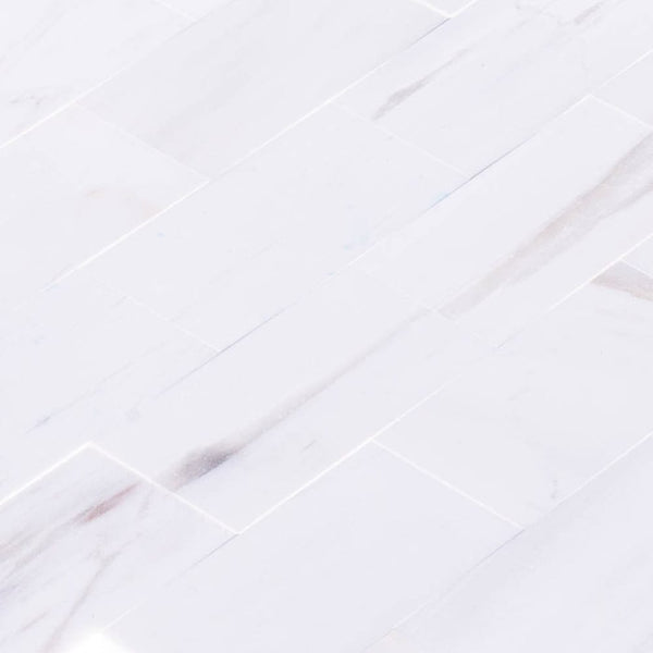 Bianco Dolomite Marble Tile Honed-Wall Collection - Livfloors Collection