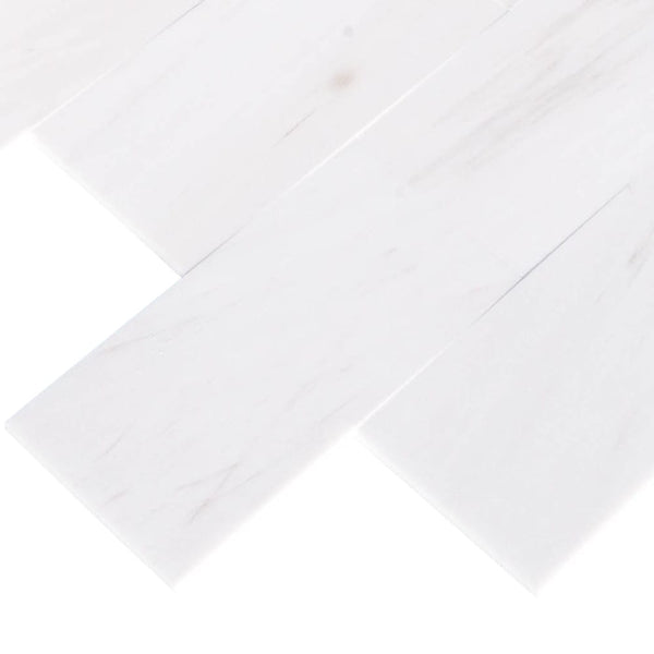 Bianco Dolomite Marble Tile Honed-Wall Collection - Livfloors Collection