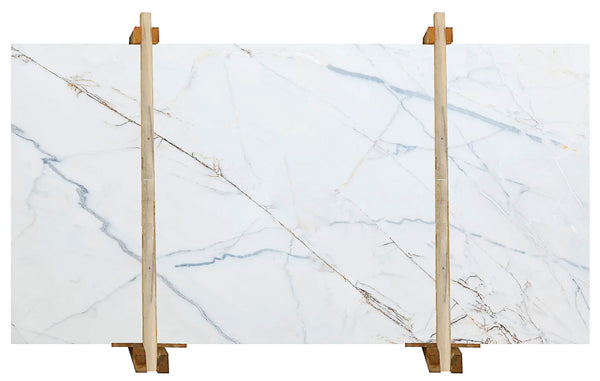 Bianco Rigata White Bookmatching Marble Slabs Polished - Full Truckload