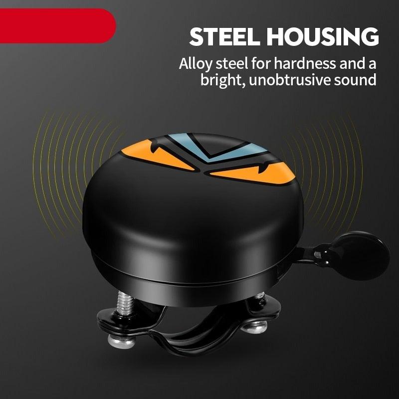 Bicycle Bell Horn For Safety Riding Lovely Aluminum Alloy Handlebar Metal Ring Cycling Accessories Classic Bike Bell Classic Aluminum Bicycle Bell With Loud Crisp Ring For Kids And Adult Bikes