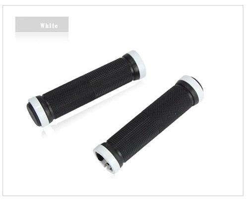 Bicycle Handlebar Grips Cycling Bicycle Accessories Non-Slip Bicycle Handlebar Grips Bike Handle Ergonomic Shockproof Bicycle Handle Grip With Adjustable Aluminum Lock For Mountain Bike