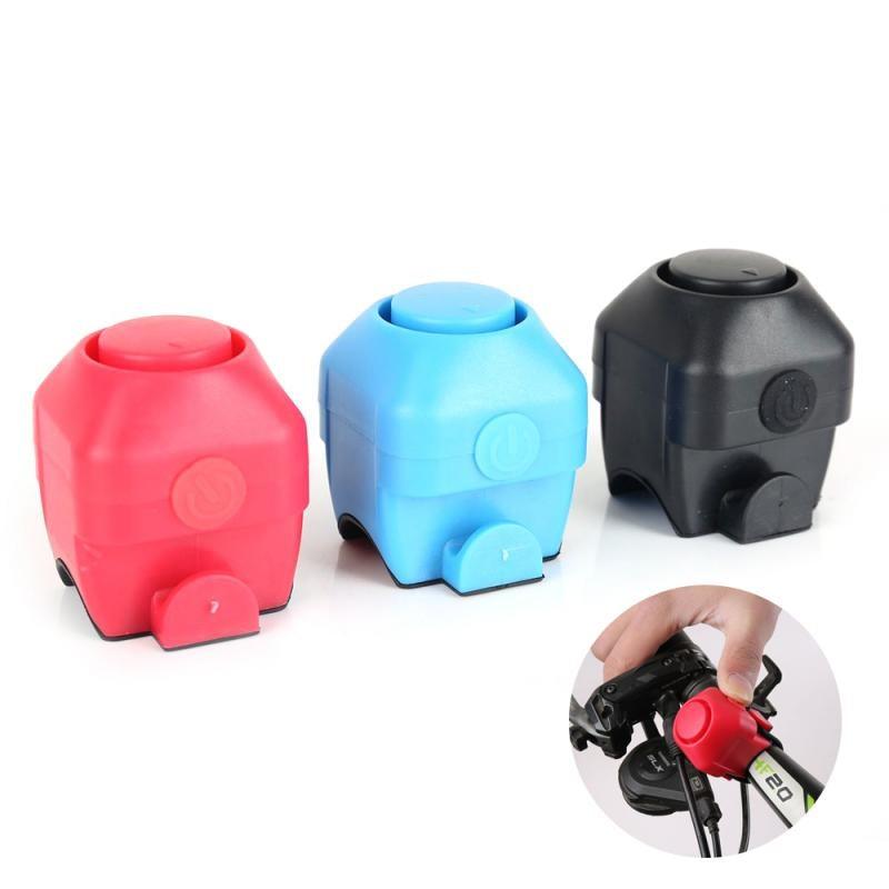 Bike Electronic Loud Horn Cycling Safety Warning Electric Bell Police Siren Bicycle Handlebar Alarm Ring Bell Bike Accessories  Electric Bike Horn Loud Bicycle Horns Safety Cycling Bells Warning Horns Biking Accessories