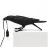 Bird Resin Wall Decor with Creative & Stylish Lamp Holder Design