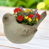 Charming Weathered Birdie Planter