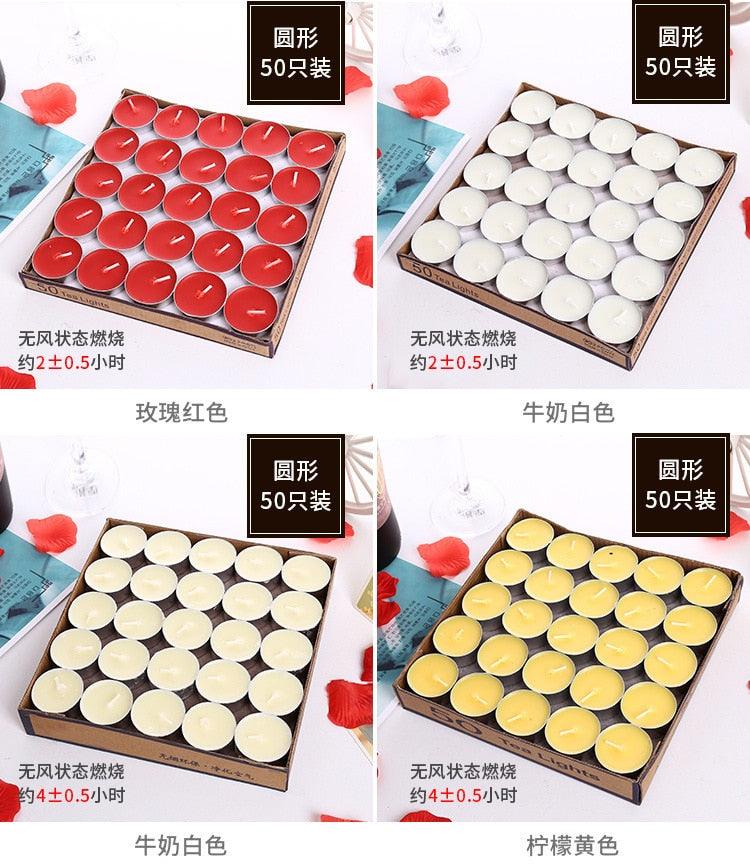 Birthday Party Supplies Wedding Cake Candles Safe Flames Dessert Decoration Candle Round Candle Hand Poured Premium Wax Party Candles