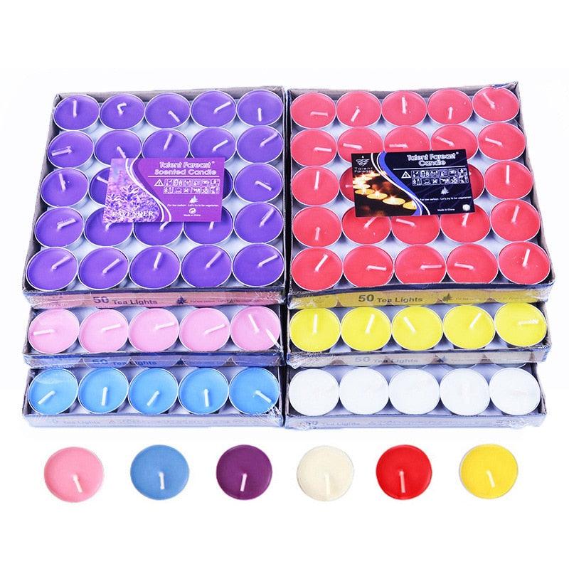 Birthday Party Supplies Wedding Cake Candles Safe Flames Dessert Decoration Candle Round Candle Hand Poured Premium Wax Party Candles