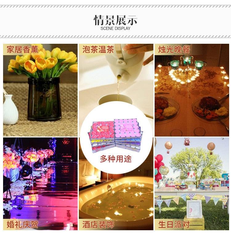 Birthday Party Supplies Wedding Cake Candles Safe Flames Dessert Decoration Candle Round Candle Hand Poured Premium Wax Party Candles