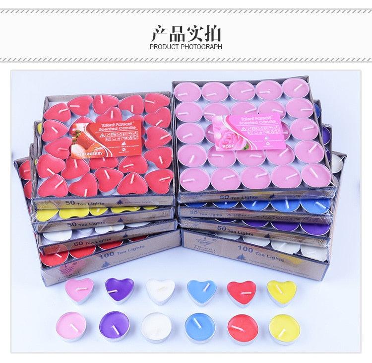 Birthday Party Supplies Wedding Cake Candles Safe Flames Dessert Decoration Candle Round Candle Hand Poured Premium Wax Party Candles