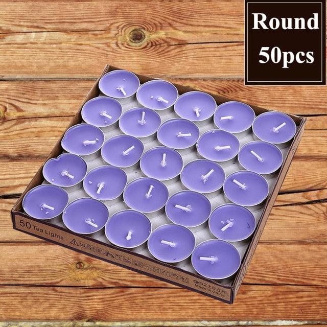 Birthday Party Supplies Wedding Cake Candles Safe Flames Dessert Decoration Candle Round Candle Hand Poured Premium Wax Party Candles