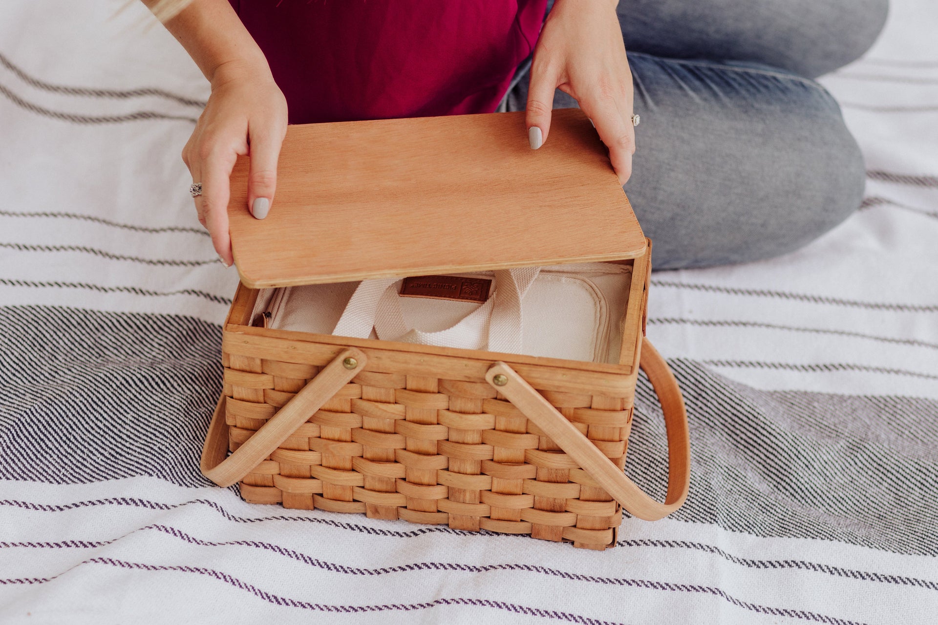 Poppy Personal Picnic Basket