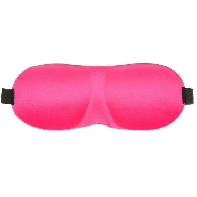Black 3D Sleep Natural Sleeping Mask Eye Adjustable Strap Eye Mask Cover Portable Travel Blindfold Comfortable Mask For Sleeping