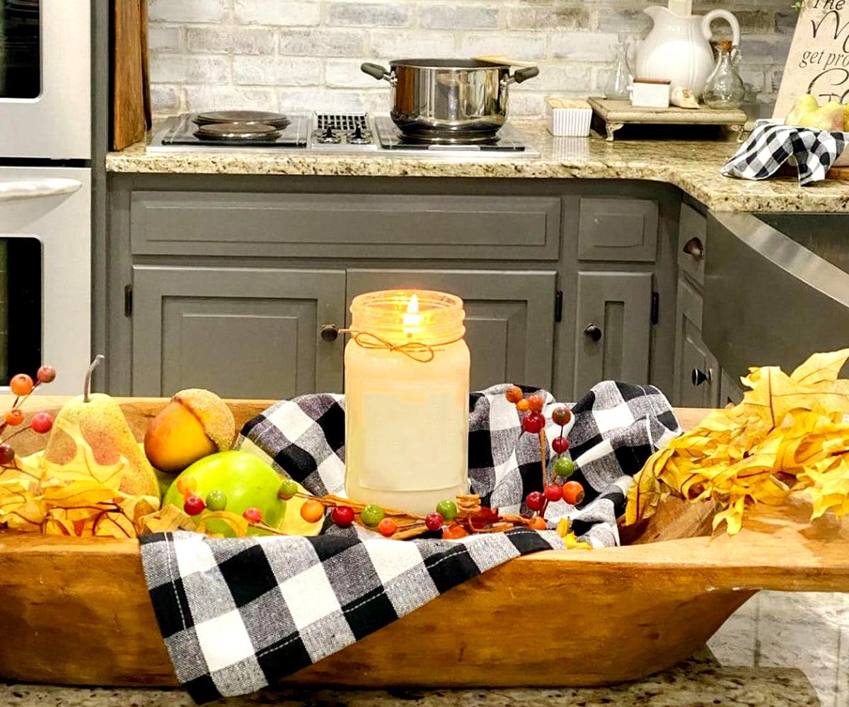Black and White Checkered Napkins