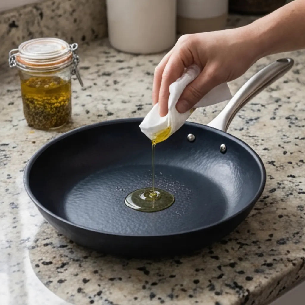 Black Angus Carbon Steel Frying Pan
