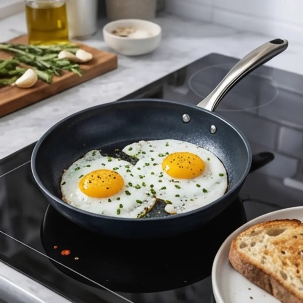 Black Angus Carbon Steel Frying Pan