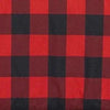 Black Bear Plaid Valance