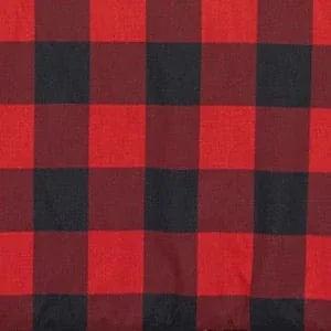 Black Bear Plaid Valance - Gifts for You 'n Me