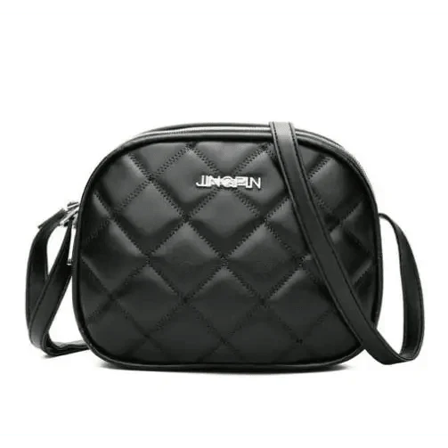 Black Beauty Women's Shoulder Crossbody Bag For Females Fashionable Handbag PU Famous Designer Clutch