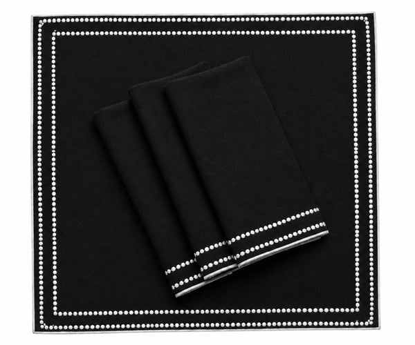 Dots Embroidered Napkin