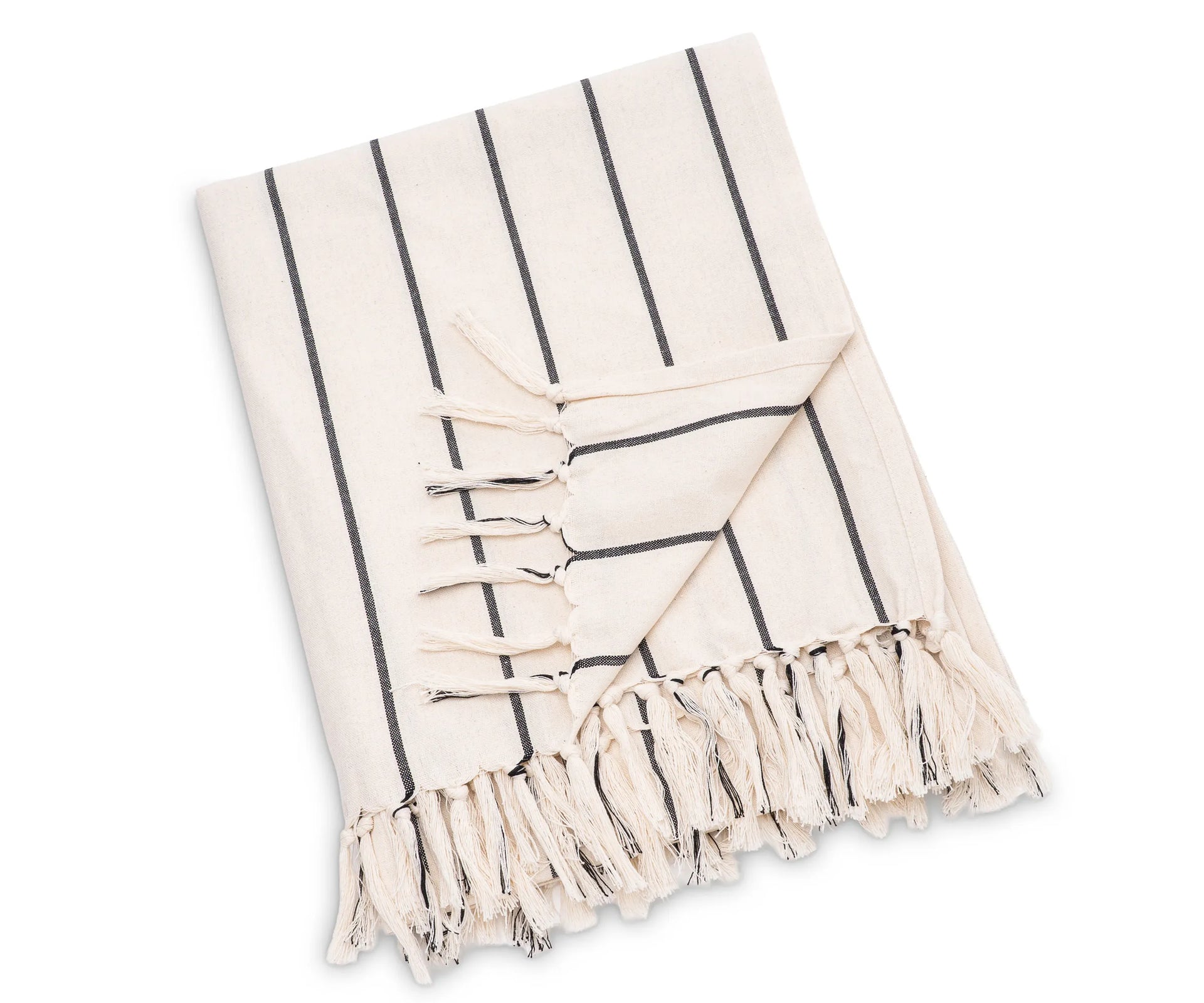 Stripe Throw - Cotton Throw