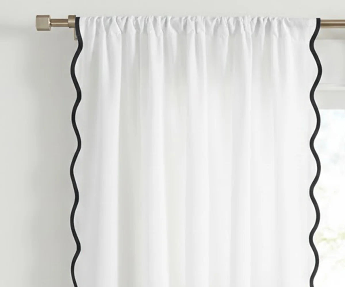 Scalloped Curtains