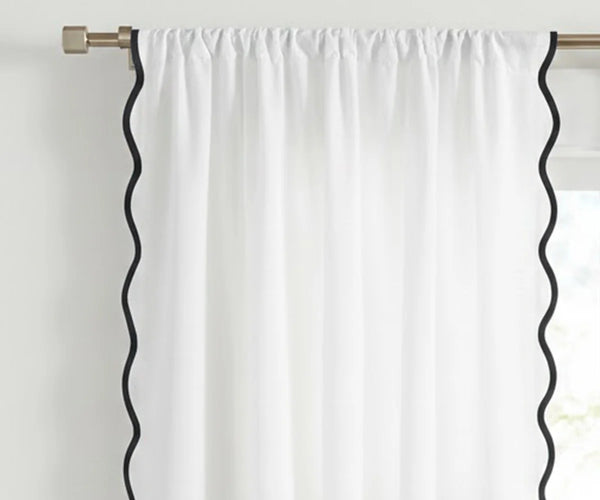 Scalloped Curtains