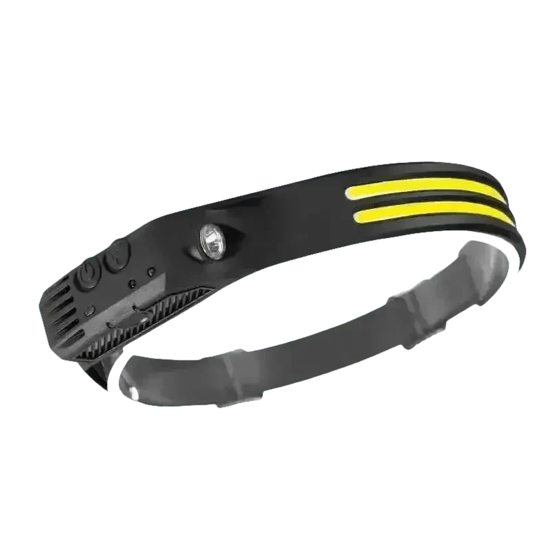 Black Induction Headlamp Cob Led Sensor W689-2