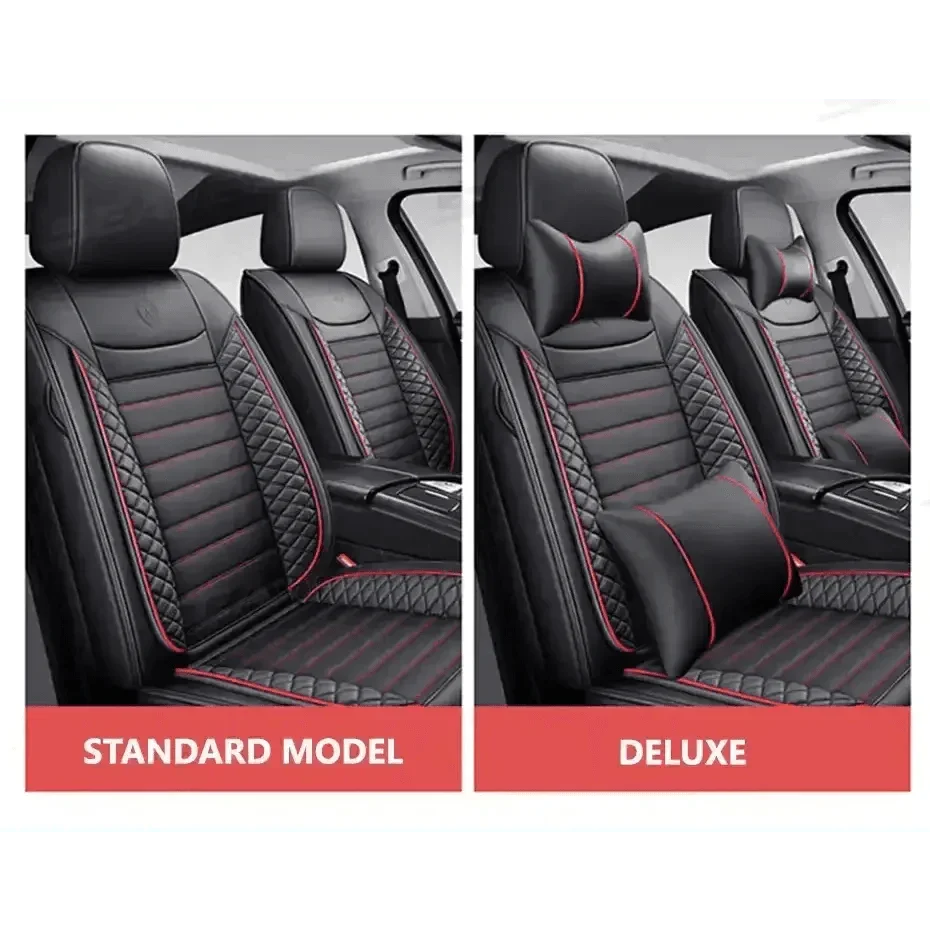 Black Leather Car Seat Covers Seametal Car Seat