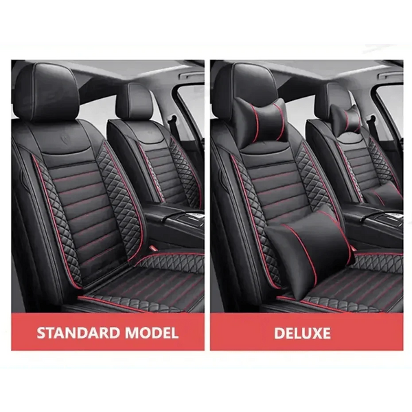 Black Leather Car Seat Covers Seametal Car Seat