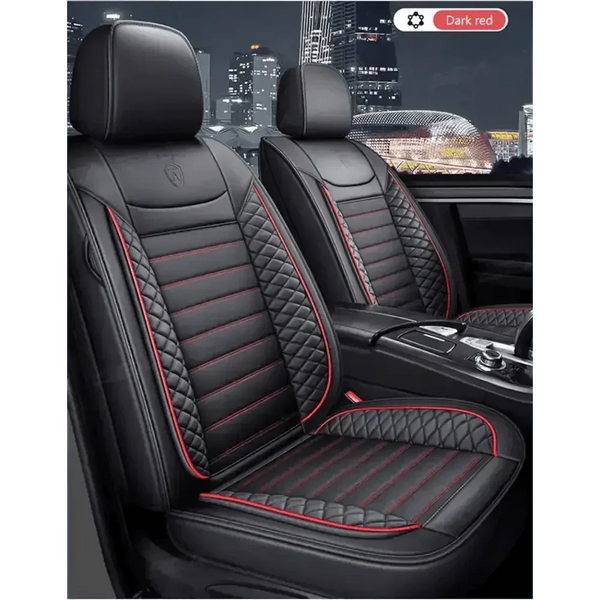 Black Leather Car Seat Covers Seametal Car Seat