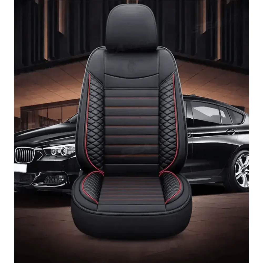 Black Leather Car Seat Covers Seametal Car Seat