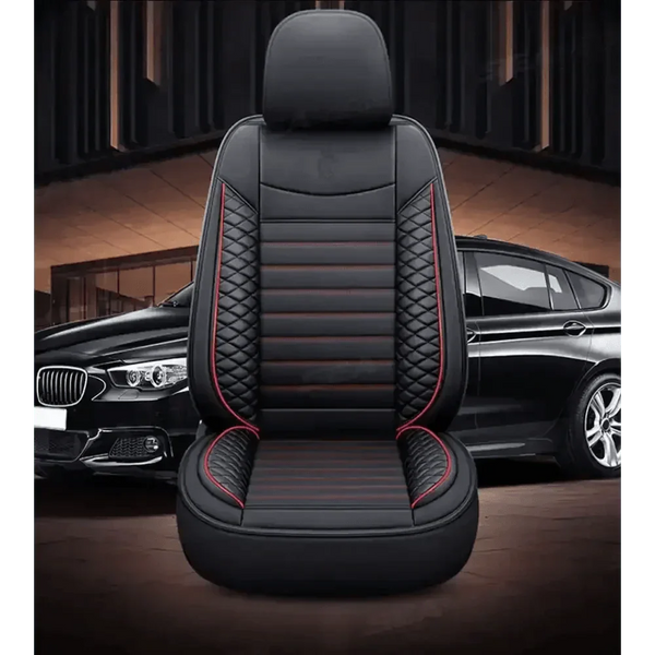 Black Leather Car Seat Covers Seametal Car Seat