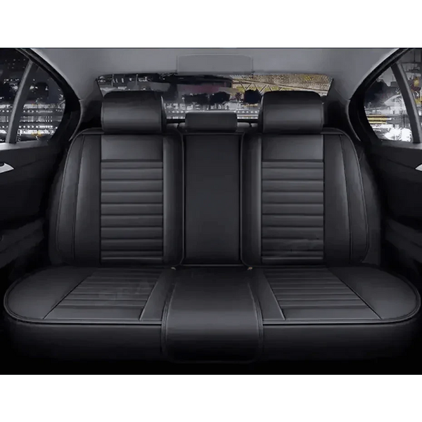 Black Leather Car Seat Covers Seametal Car Seat