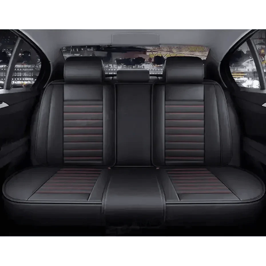 Black Leather Car Seat Covers Seametal Car Seat