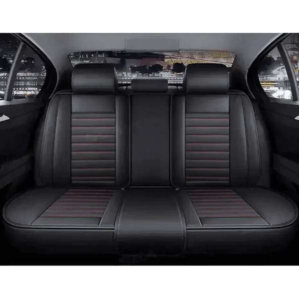 Black Leather Car Seat Covers Seametal Car Seat