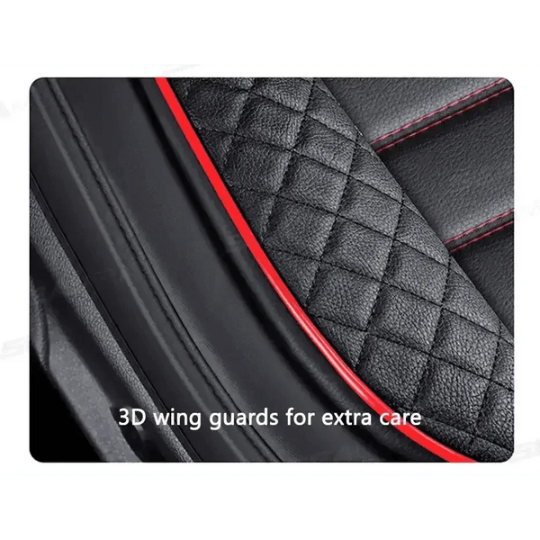Black Leather Car Seat Covers Seametal Car Seat