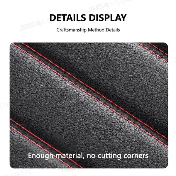 Black Leather Car Seat Covers Seametal Car Seat