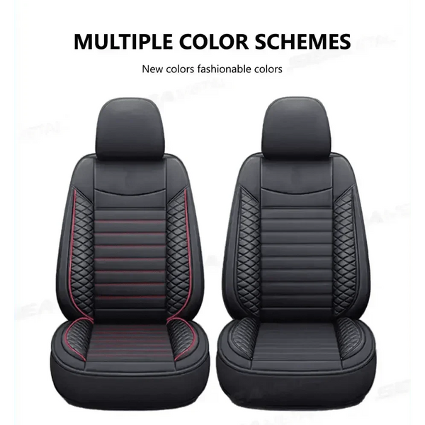 Black Leather Car Seat Covers Seametal Car Seat
