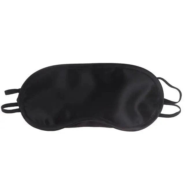 Black Lightweight Sleeping Travel Eye Mask Nap Sleep Eye Patch Comfortable Elegant Sleep Eye Mask Design Blindfold