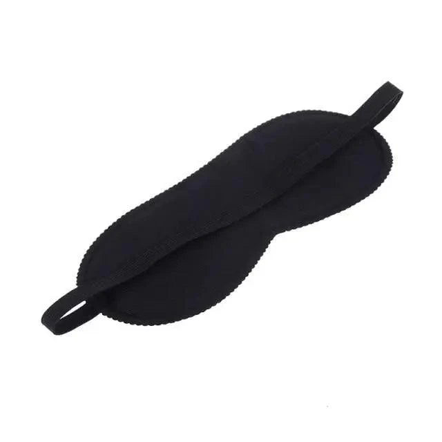 Black Lightweight Sleeping Travel Eye Mask Nap Sleep Eye Patch Comfortable Elegant Sleep Eye Mask Design Blindfold
