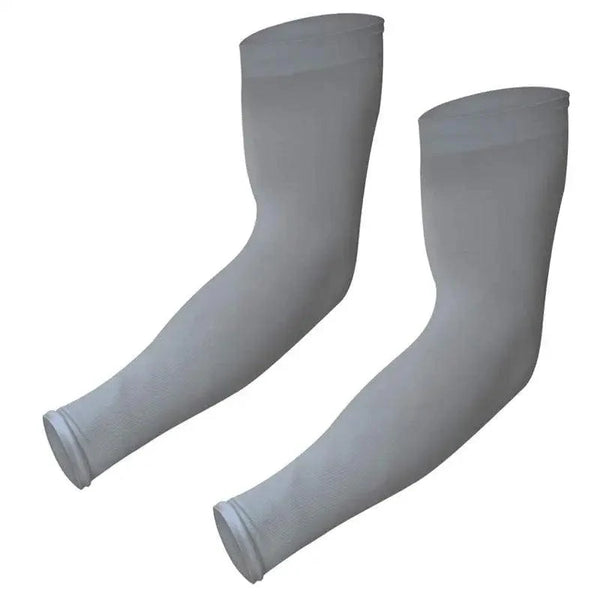 Black Men Unisex Cooling Arm Sleeves Cover Cycling Running Sun Protection Outdoor Activities Hide Tattoos Sleeve Cooling Sports Sleeve For Basketball Golf Football