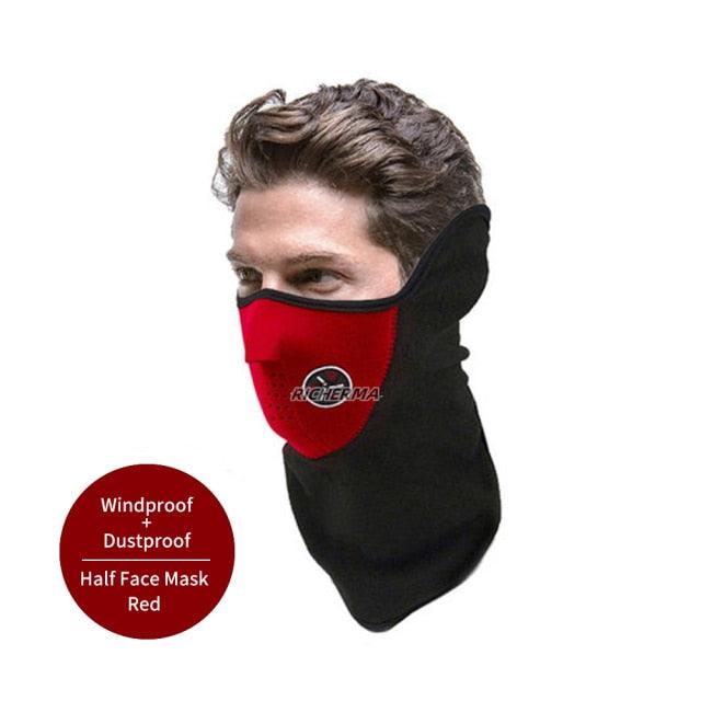 Black Motorcycle Balaclava Winter Sport Fishing Fleece Neck Warmer Windproof Dustproof Face Mask Scarf Men Hunting Skis Hiking Motorcycle Face Mask Outdoor Cycling Helmet Bandana Hood Ski Sport Neck Half Face Mask Windproof Dustproof Winter Hiking Scarves
