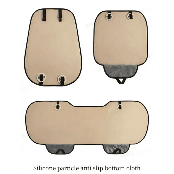 Black Quilted Leather Car Seat Covers