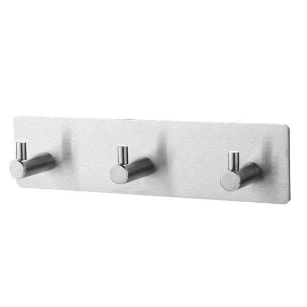 Black Robe Hook Wall Hook Towel Hook for Bathroom Stainless Steel Coat Hook Rustproof Hook Hanger for Kitchen Hardware Stainless Steel Hooks Waterproof and Oilproof Bathroom Kitchen Self Adhesive Hooks for Hanging Coat Hat Towel