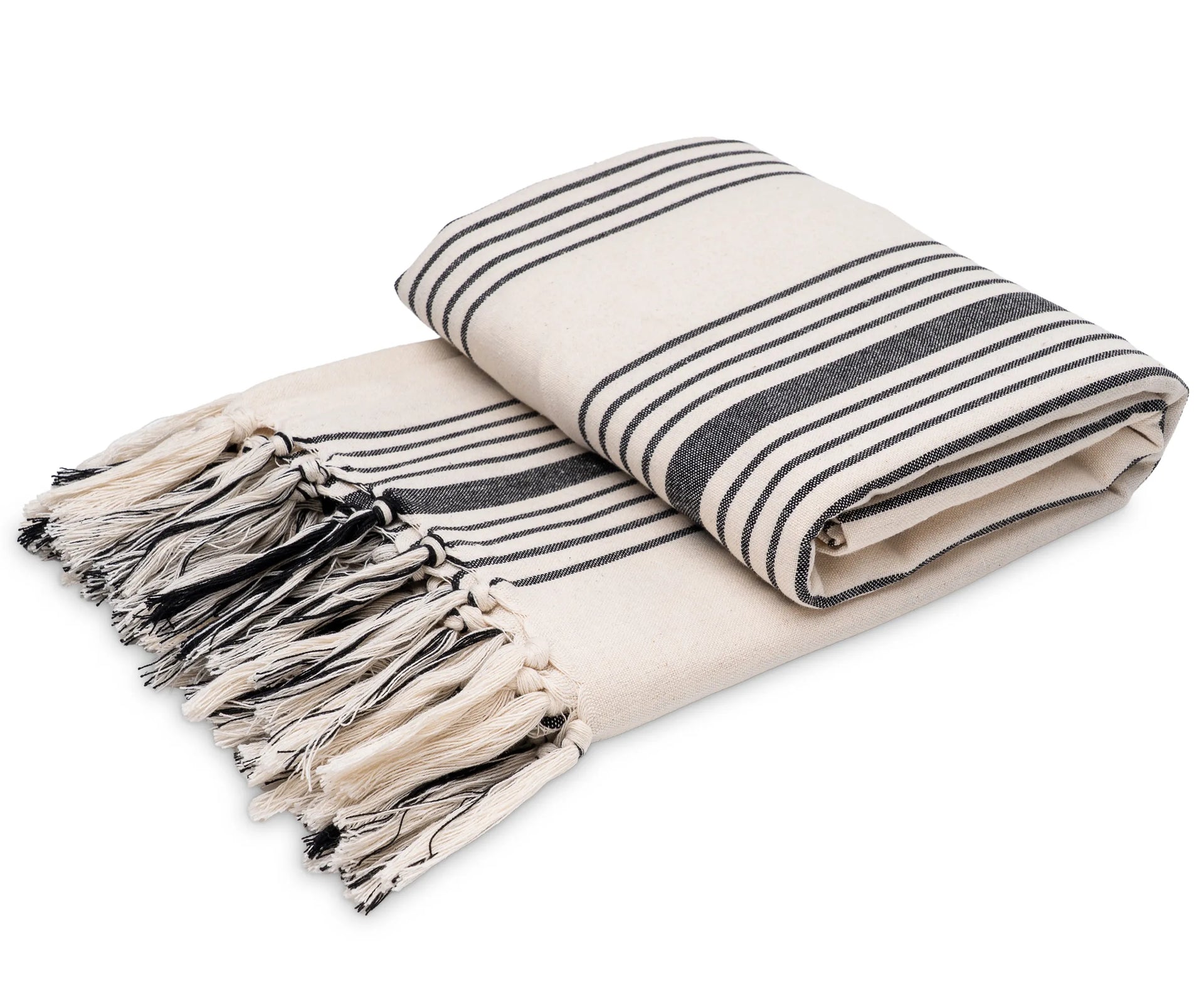 Black and White Striped Throw Blanket Soft, Stylish & Cozy