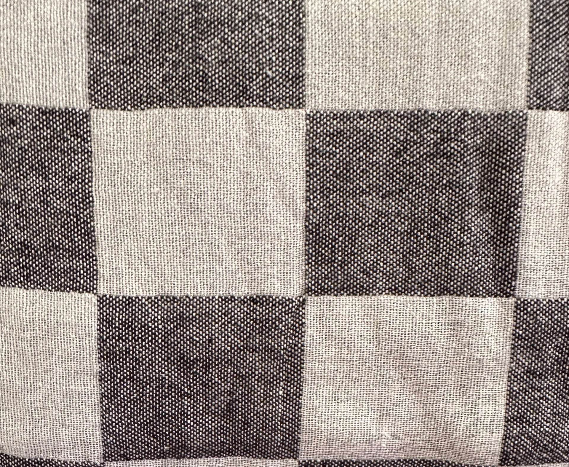 Checkered Turkish Cotton Throw