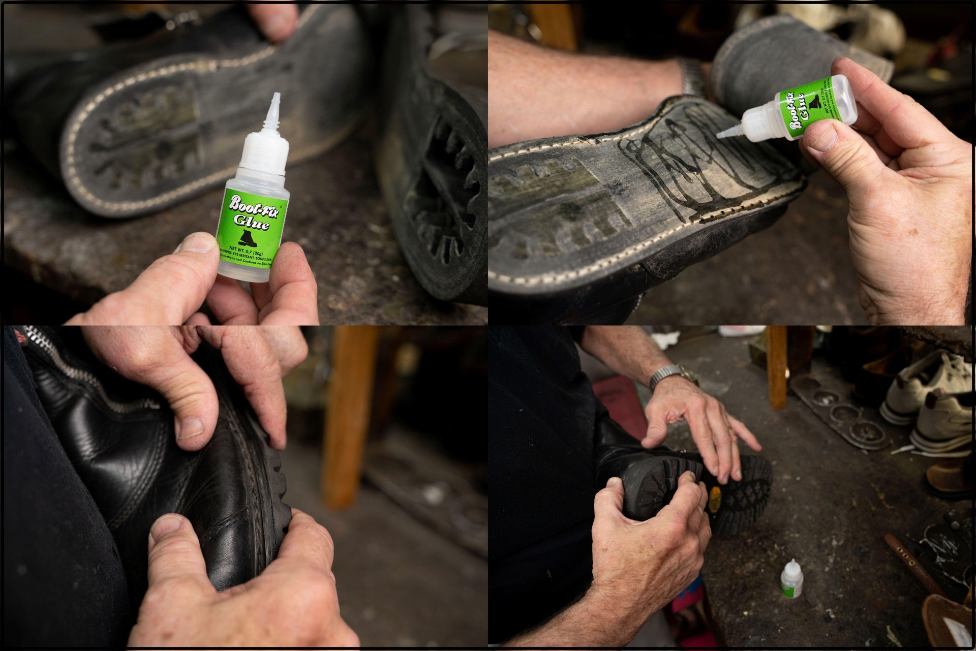 Boot-Fix and Shoe-Fix Glues 2-packs