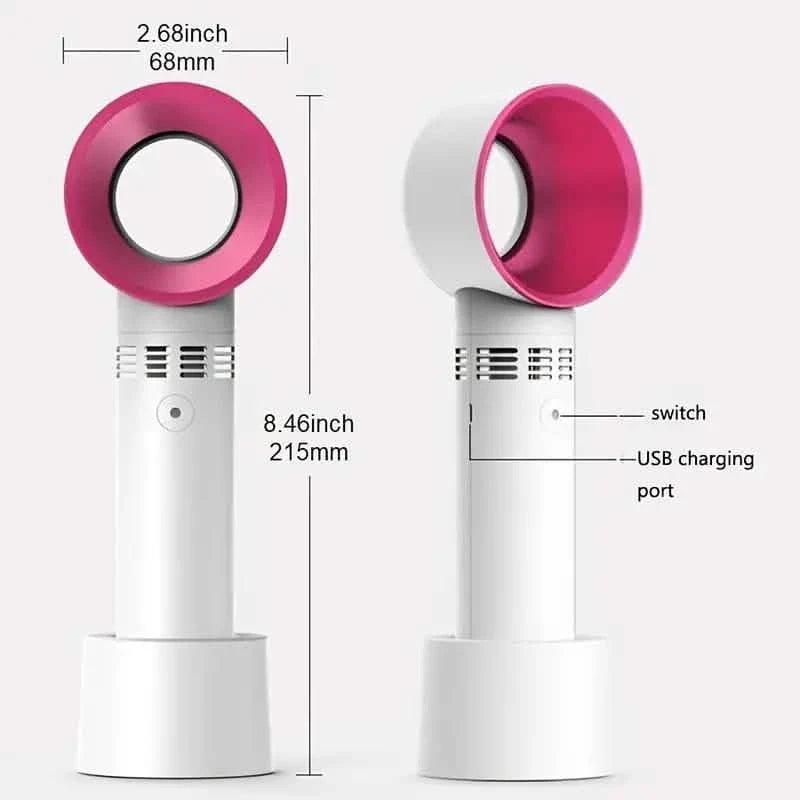 Bladeless Handheld Fan for Eyelash Extension