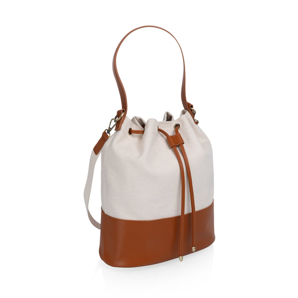 Sirolo Canvas & Leatherette Tote Picnic Time Family of Brands