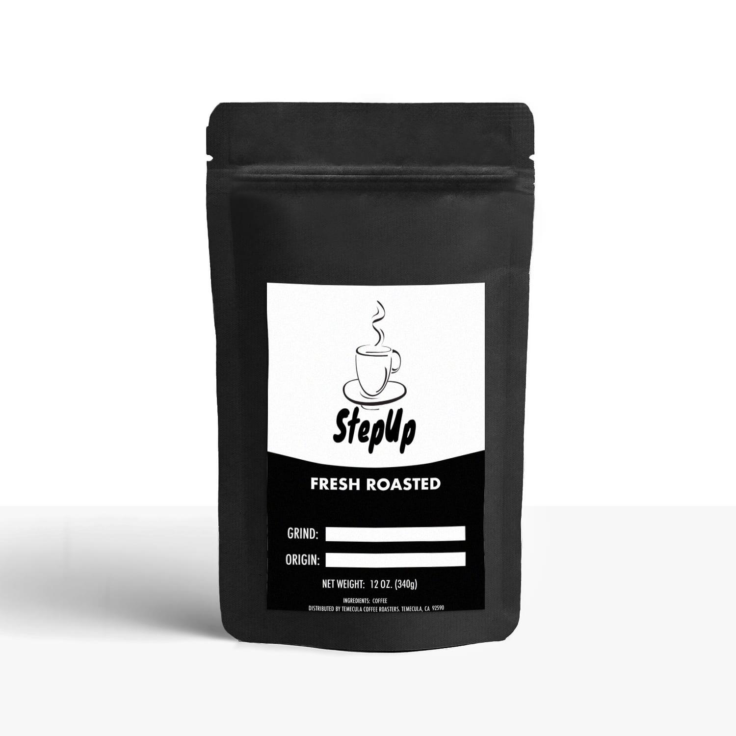 Sweet Espresso - Blonde Light Roast by StepUp Coffee | Caramel, Chocolate, Vanilla (12oz - 2lbs)